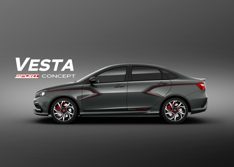 Lada Vesta R и Vesta S-Line? - спортивные версии семейства появятся в 2018 году