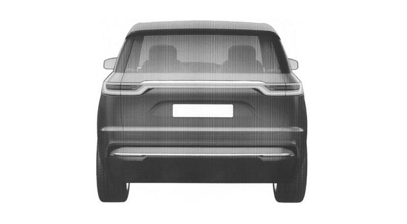 Внедорожник проекта "Кортеж" - патентные изображения