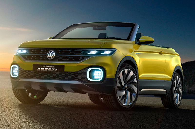 Концепт-кар Volkswagen T-Cross Breeze