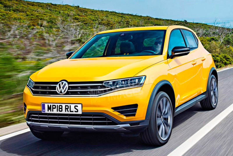 Компактный кроссовер Volkswagen T-Cross начнут выпускать в конце 2018 года