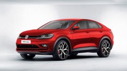 Электрический кроссовер Volkswagen I.D. Cross представили на компьютерных рендерах