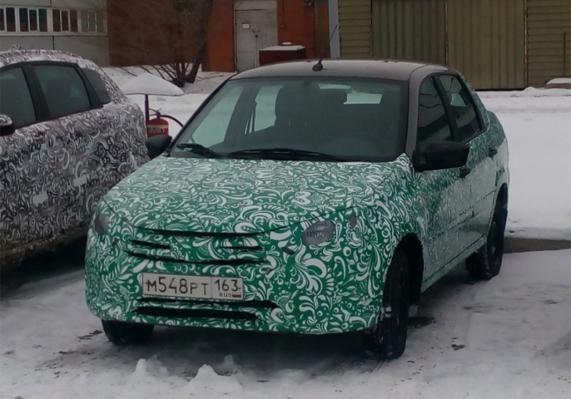Новая Lada Granta FL 2019 уже проходит испытания