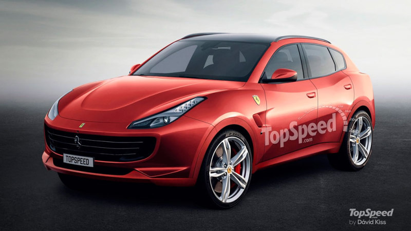 Рендеры Ferrari SUV (F16X) 2020