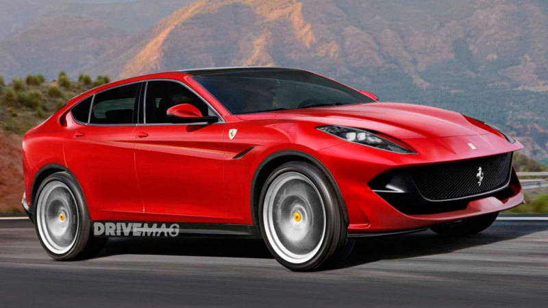 Рендеры Ferrari SUV (F16X) 2020