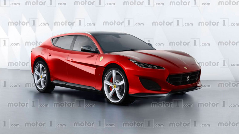 Рендеры Ferrari SUV (F16X) 2020