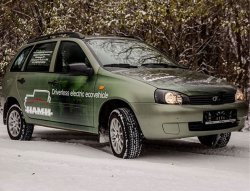 Универсал Lada Kalina превратился в беспилотный автомобиль