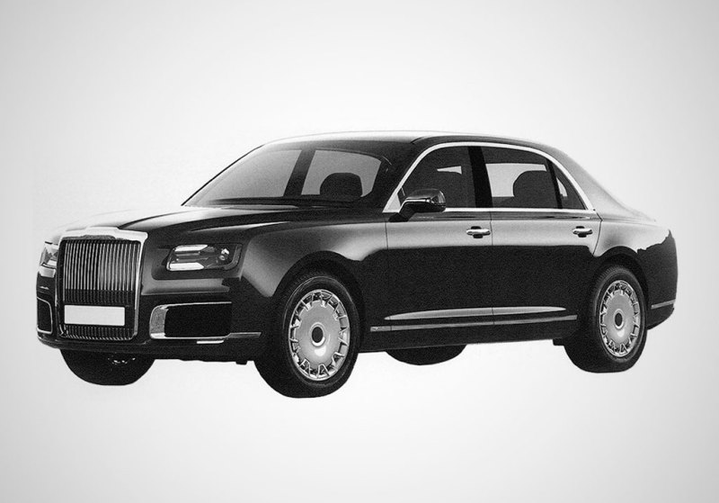 Дизайн серийного седана проекта "Кортеж" (ЕМП-412300)