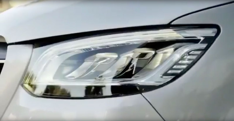 Детали дизайна серийного Mercedes Sprinter 2019