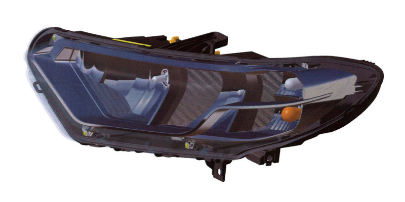 Патентное изображение передней фары Chevrolet Niva II