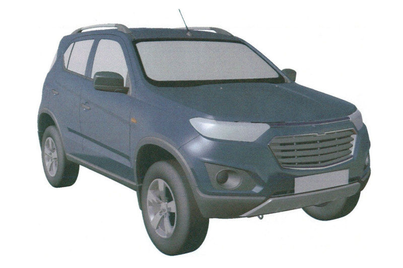 Патентные изображения Chevrolet Niva II