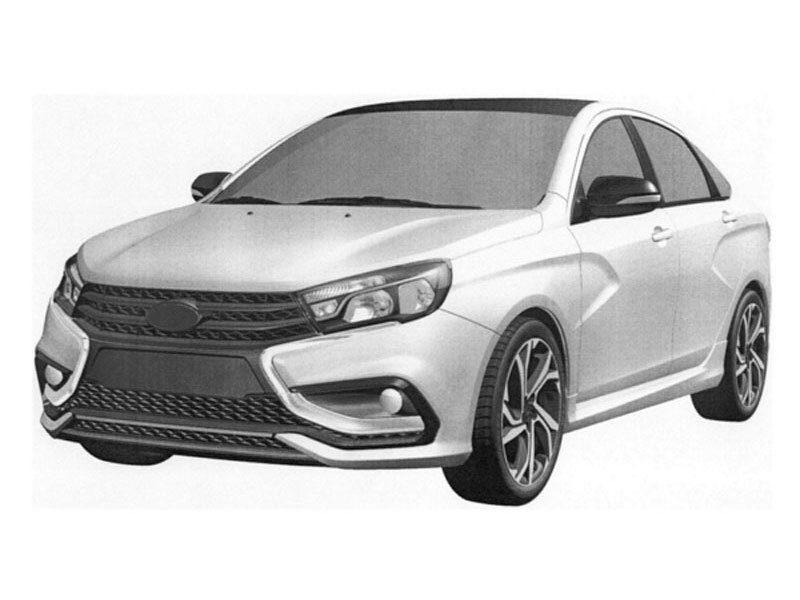 Дизайн серийной Lada Vesta Sport рассекретили