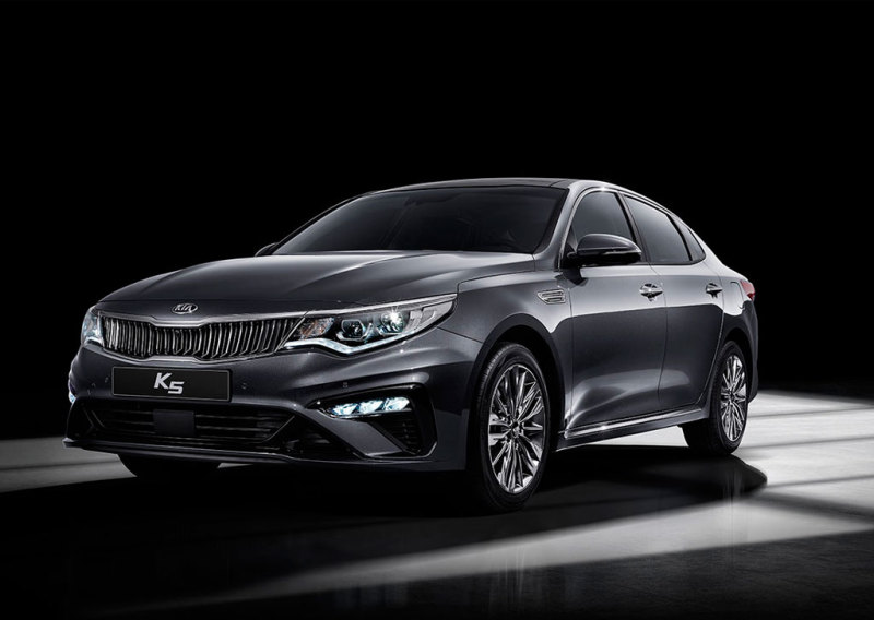 Представлен обновлённый седан KIA Optima (K5) 2019