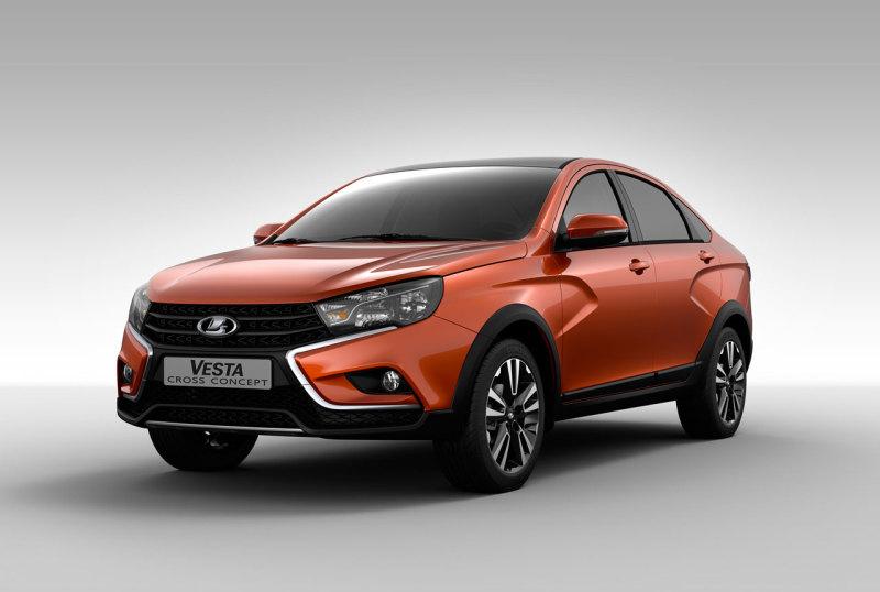 Седан Lada Vesta Cross подготовили к началу продаж