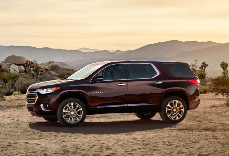 Кроссовер Chevrolet Traverse с марта начнут продавать в России