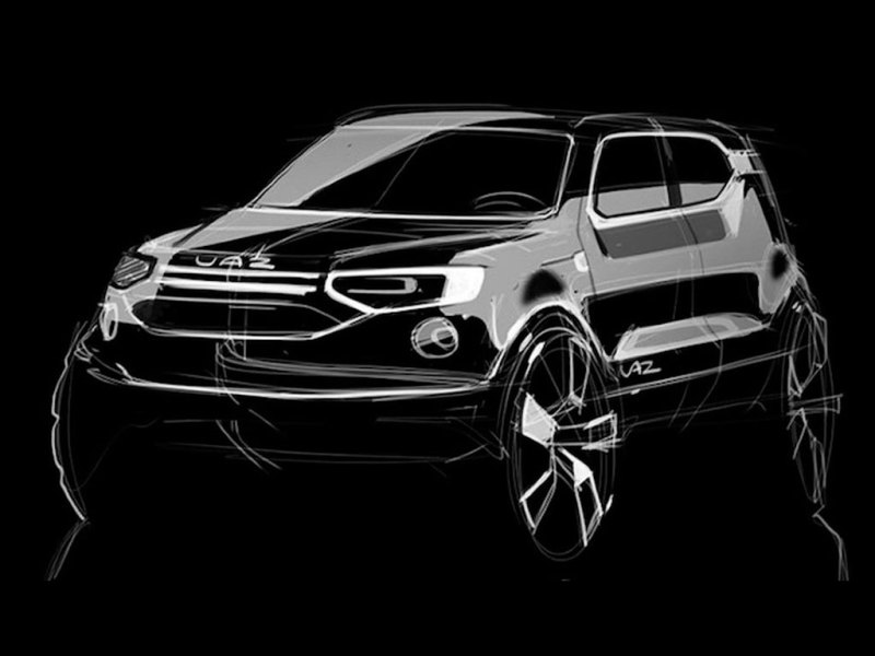 Таким облик УАЗ 3170 представляли российские дизайнеры
