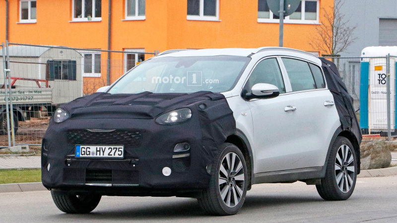 Обновлённый KIA Sportage 2019 проходит испытания