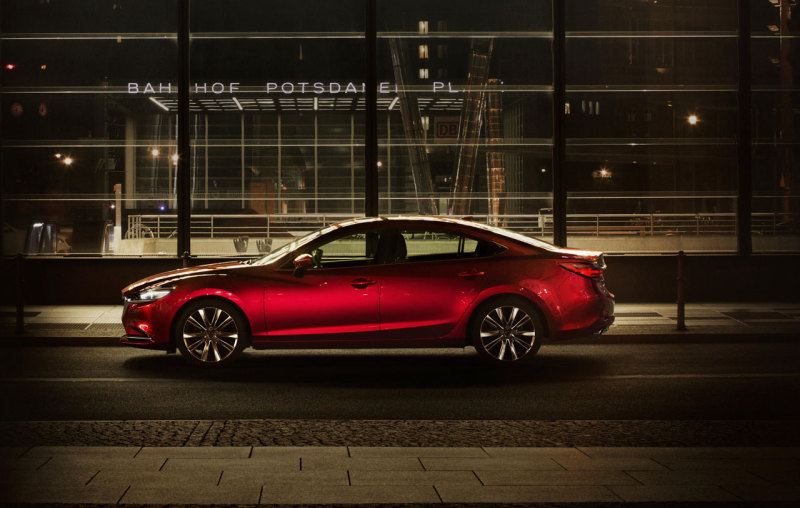 Седан Mazda 6 2018 в североамериканском исполнении