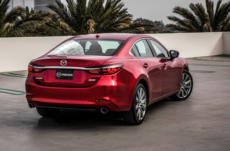 Седан Mazda 6 2018 в североамериканском исполнении