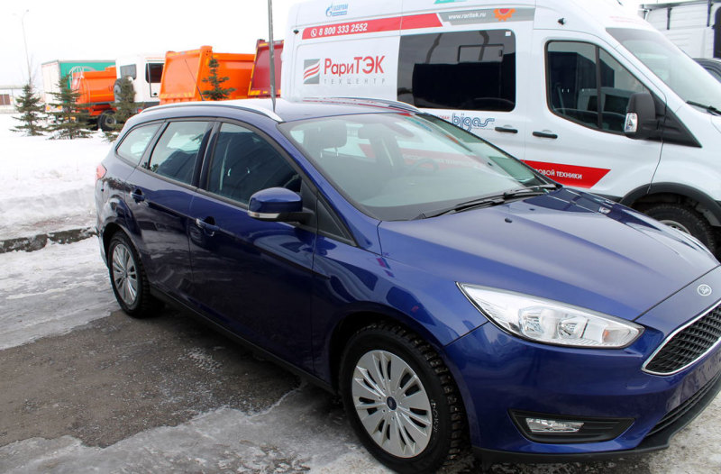 Первые битопливные Ford Focus CNG российской разработки переданы клиенту