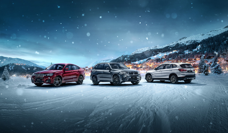 Большой зимний BMW XDrive в АВИЛОН