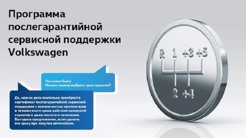 Программа послегарантийной сервисной поддержки Volkswagen в «Автоцентр Сити – Каширка»