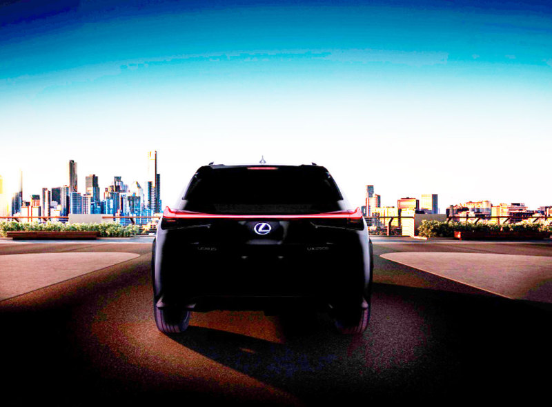Новый кроссовер Lexus UX представят в марте