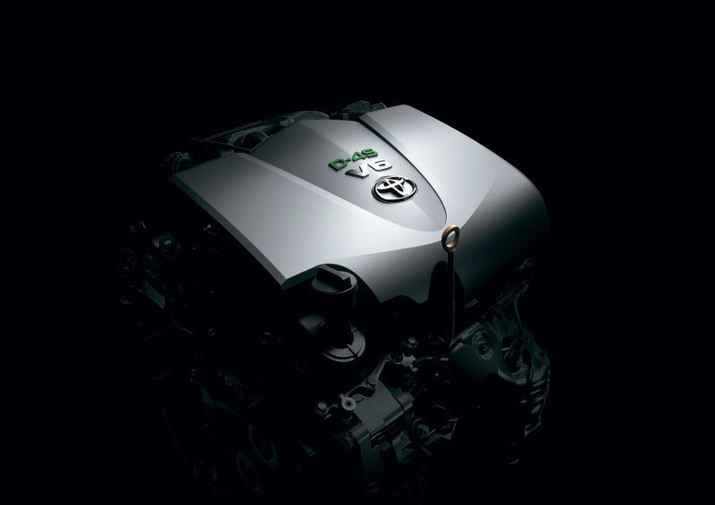 Модернизированный бензиновый двигатель V6