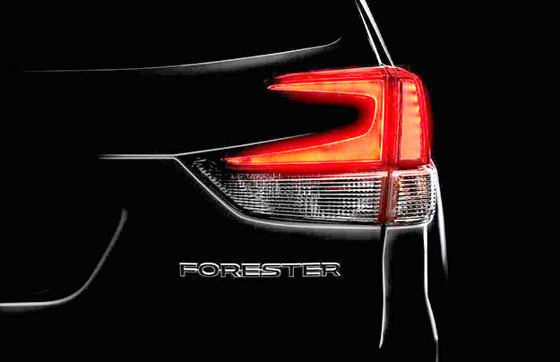Новый Subaru Forester 2019 показали на первом официальном изображении