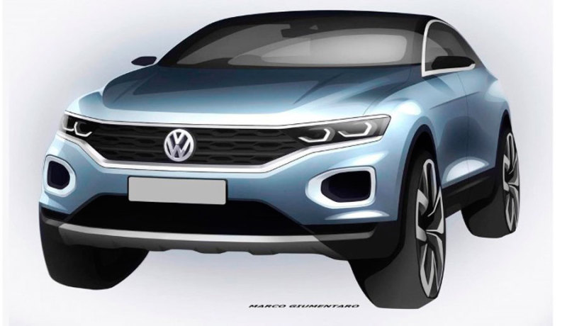 Другой вариант дизайна Volks-SUV в стиле "кросс-купе"