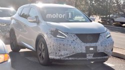 Обновлённый Nissan Murano 2019 проходит тесты
