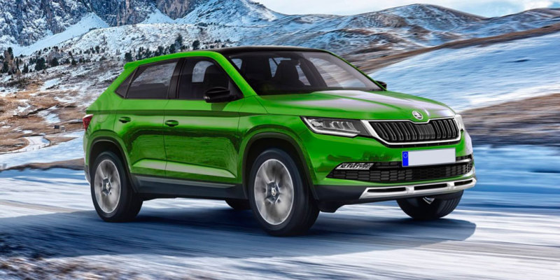 Возможные варианты дизайна Skoda Polar