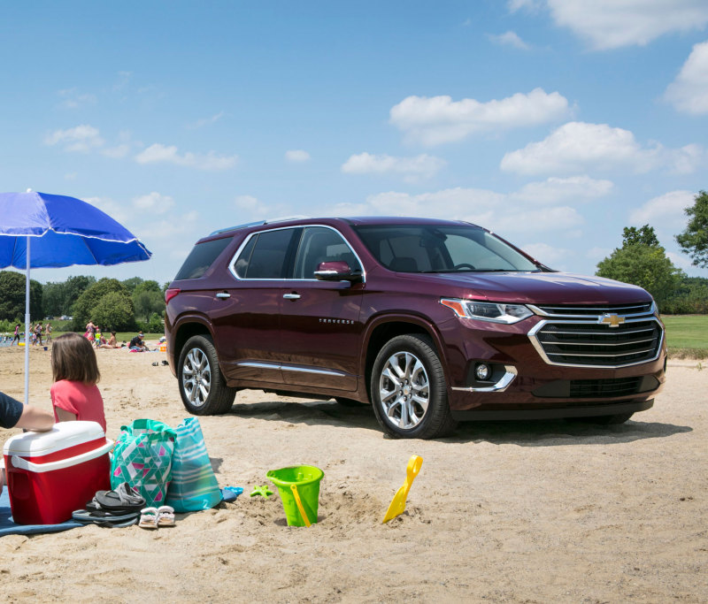 Кроссовер Chevrolet Traverse в мае появится на российском рынке