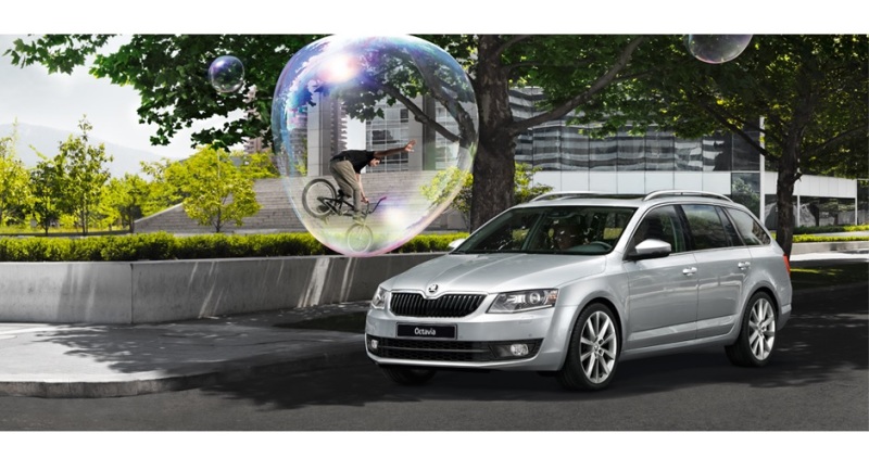 Покрытие «Антидождь» – безупречная видимость в любую погоду для вашей SKODA