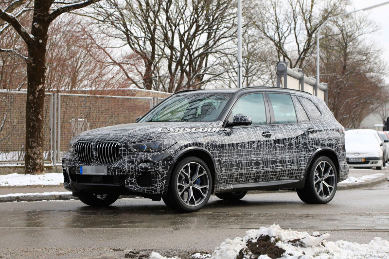Новое поколение BMW X5 2019 проходит тесты