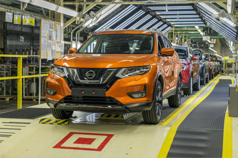 Началась тестовая сборка нового Nissan X-Trail (T32) в Санкт-Петербурге