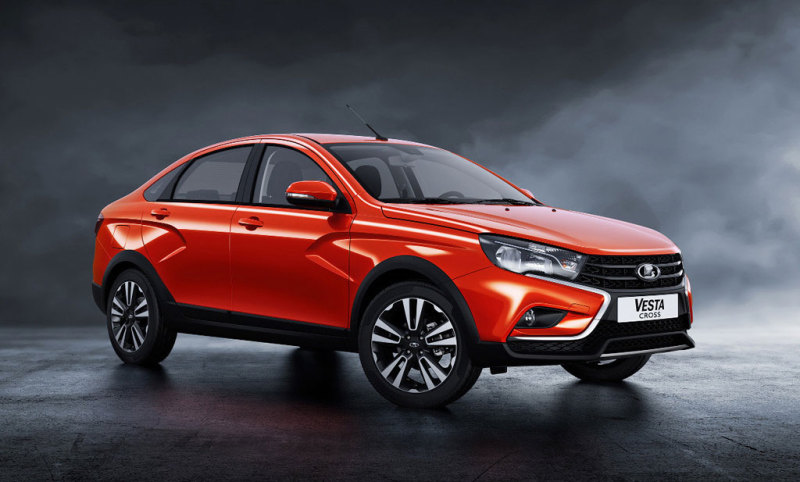 Серийный седан Lada Vesta Cross официально представлен