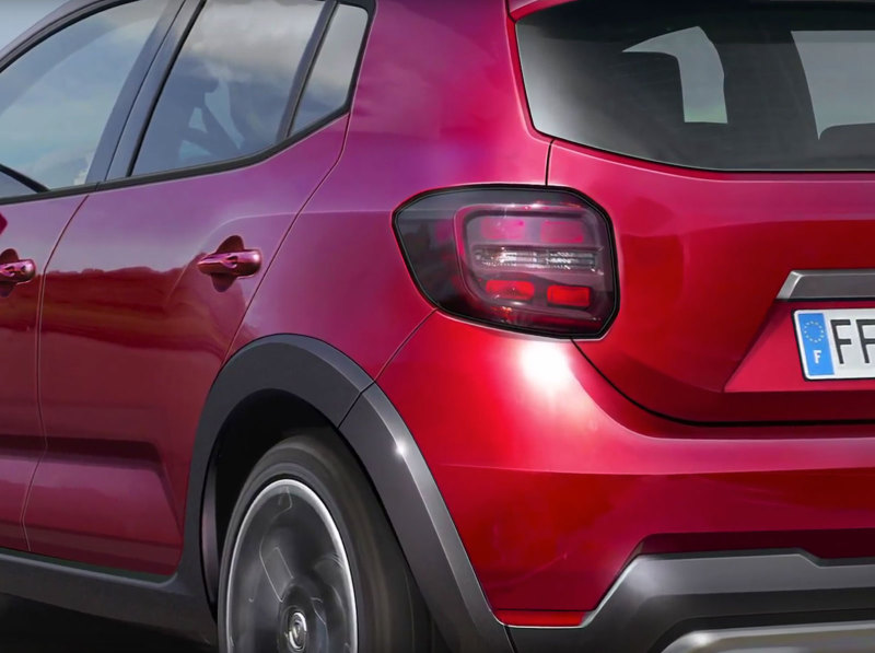 Возможный вариант дизайна Dacia Sandero Stepway 2019-2020