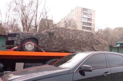 Лимузин проекта "Кортеж" заметили в Москве
