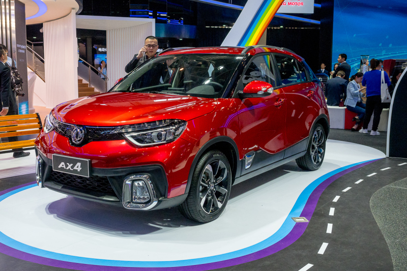 Dongfeng приготовил для России два новых кроссовера: АХ4 и 580
