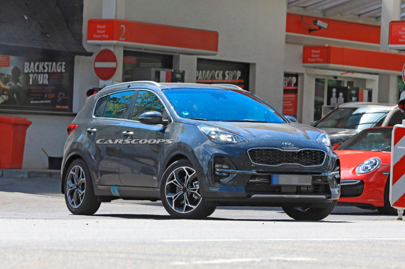 Обновлённый кроссовер KIA Sportage 2019 появился без камуфляжа