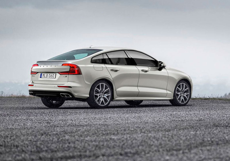 Компьютерный рендер Volvo S60 2019