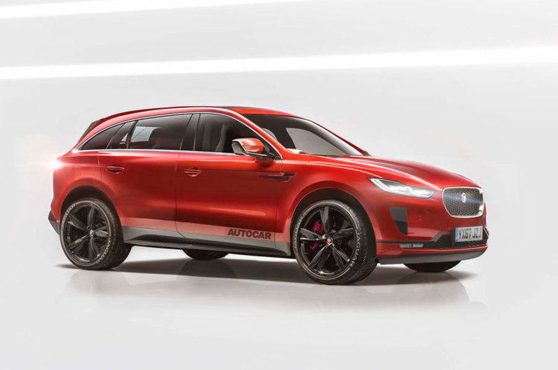 Флагманский кроссовер Jaguar J-Pace покажут в 2021 году