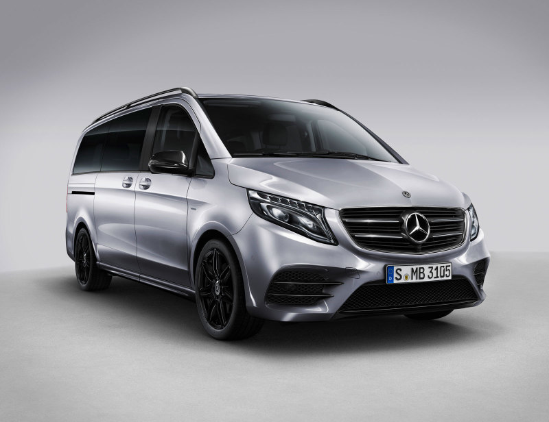 Mercedes-Benz V-Класса с пакетом Night Edition начинают продавать в России