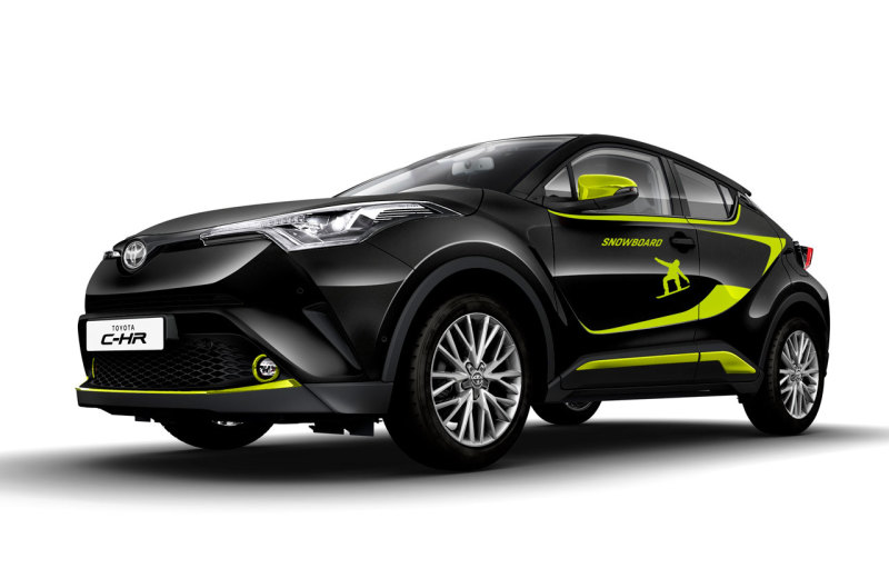 Вариант персонализации внешнего вида Toyota C-HR