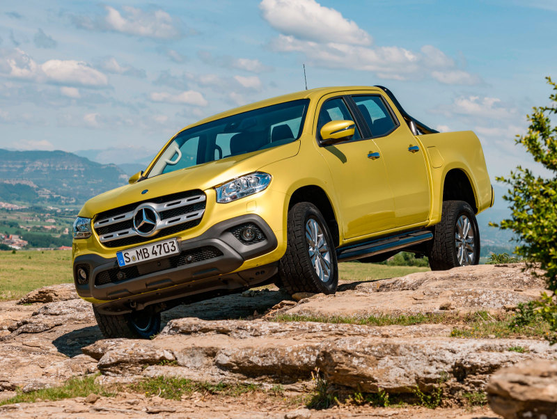 Пикап Mercedes-Benz X-Class появился в России