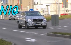 Новое поколение Mercedes-Benz GLE 2019 (W167) засняли во время испытаний