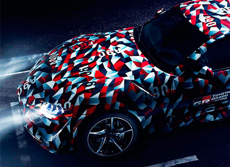 Новое купе Toyota Supra 2019 готовится к премьере