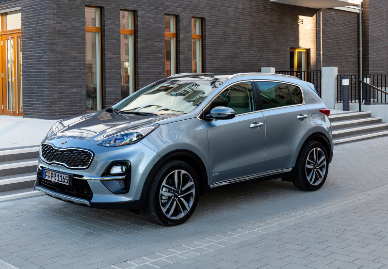 Показаны фото обновлённого KIA Sportage 2019 в базовой версии