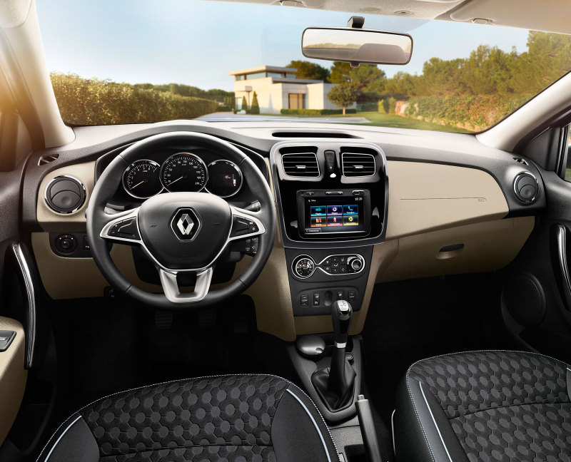 Приборная панель Renault Logan 2019