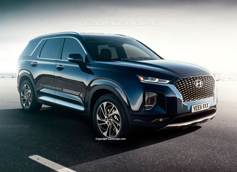 Большой кроссовер Hyundai Palisade может появится в России